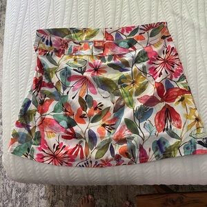 Ripskirt Hawaii Red A-Line Mini Skirt Casual